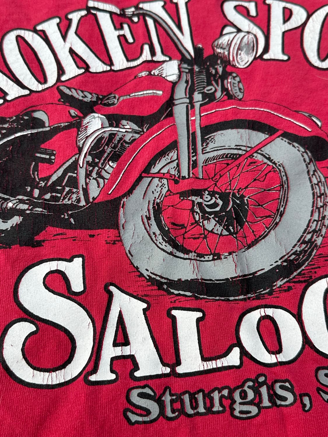 [빈티지] •Vintage Broken Motorcycle Tee 상품이미지2