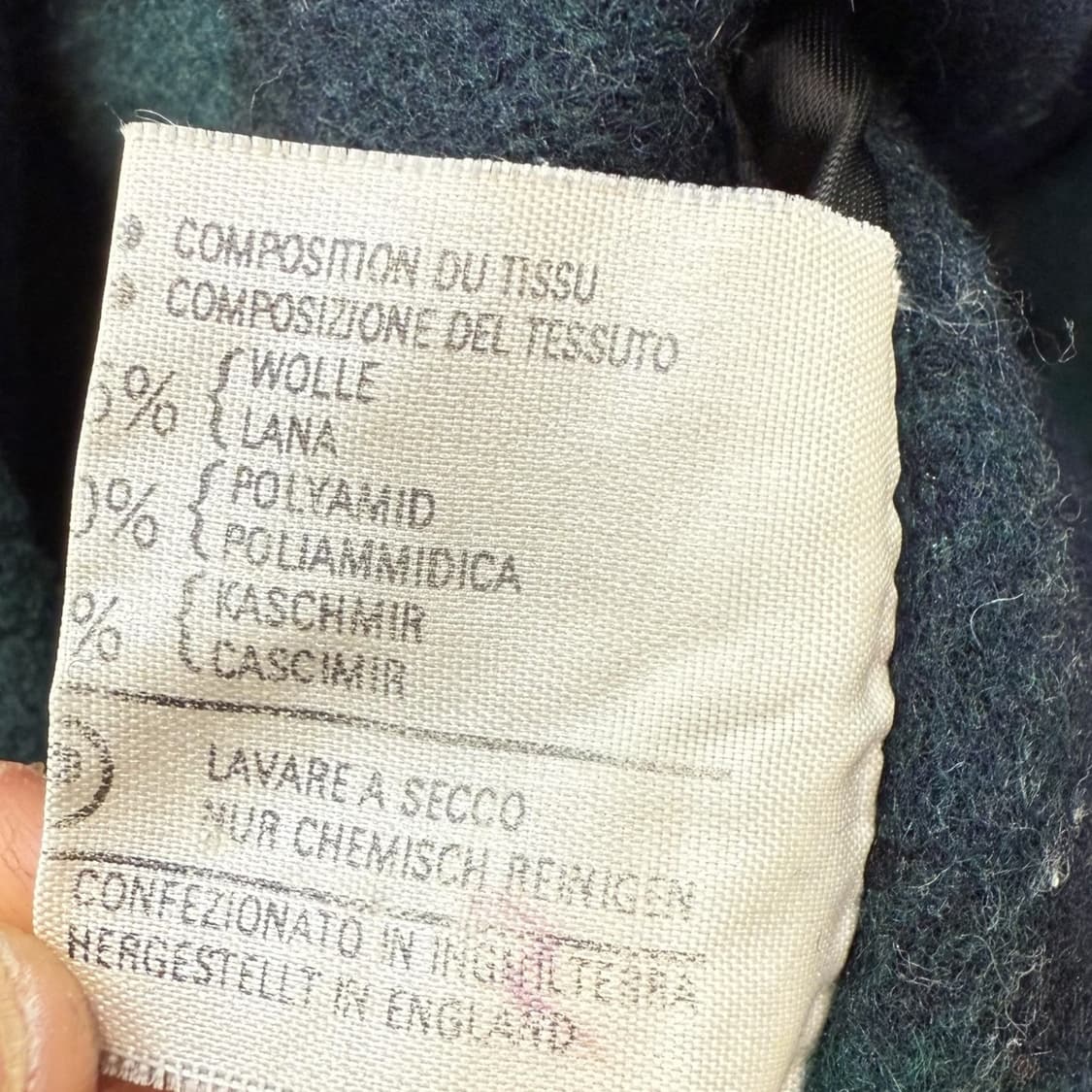 잉글랜드 울 더플코트 r1991 상품이미지9