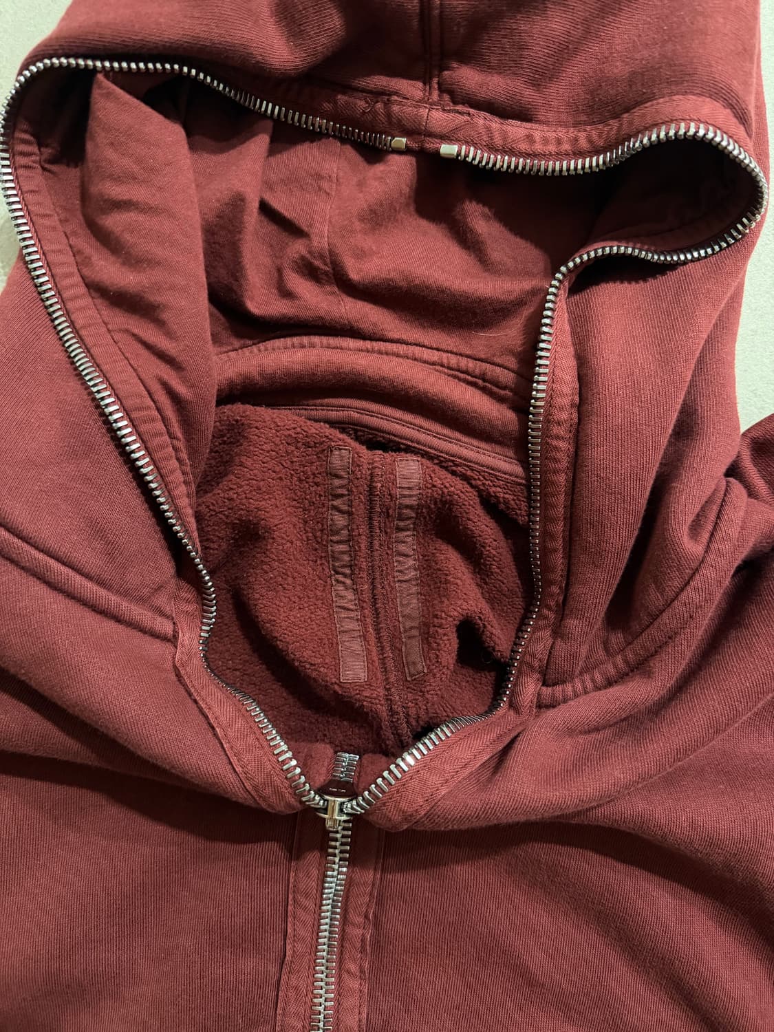 릭오웬스 다크쉐도우 김프 후드집업 상품이미지4