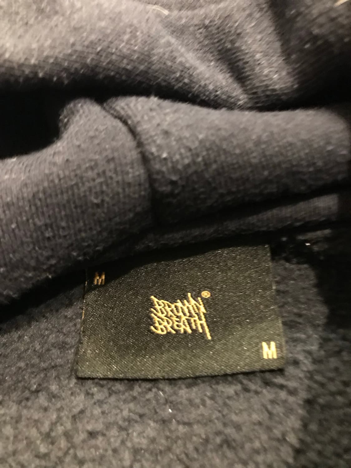 브라운브레스 후드티 네이비 남색 상품이미지4