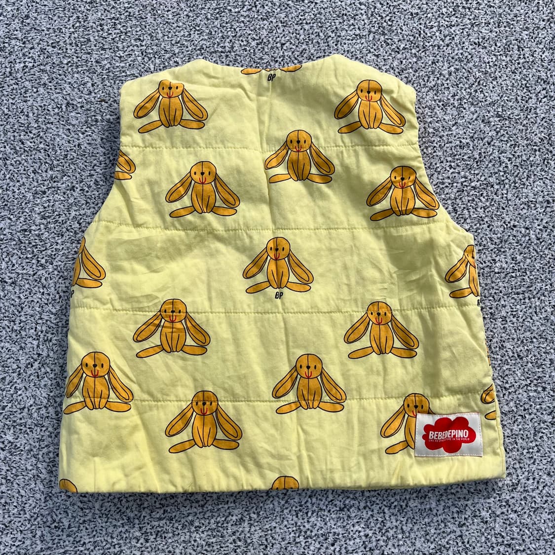 100 베베드피노 키즈 집업 조끼 0326M 상품이미지4