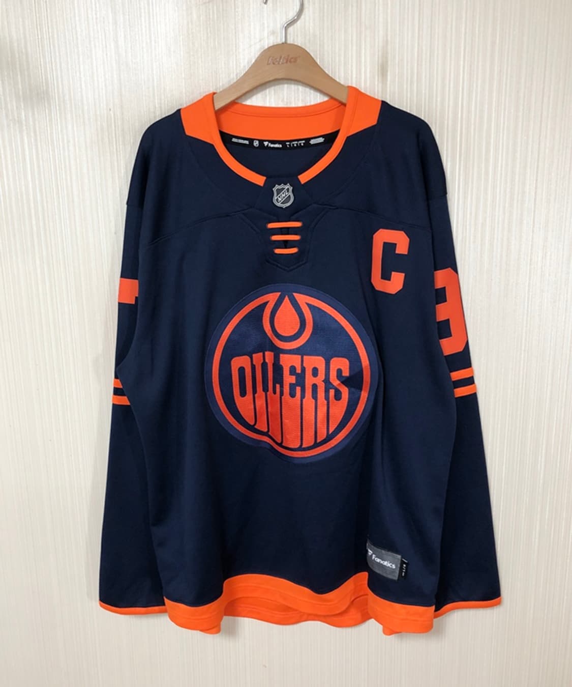 NHL 파나틱스 에드민턴오일러스 써드유니폼/져지 L 97 코너 맥데이비스 상품이미지1