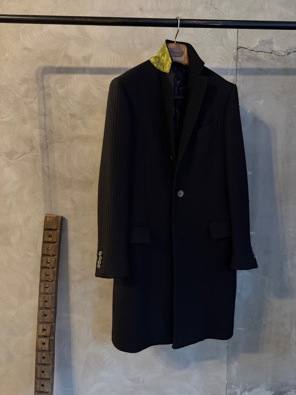 에트로 니트 체스터필드 코트 100 상품이미지6