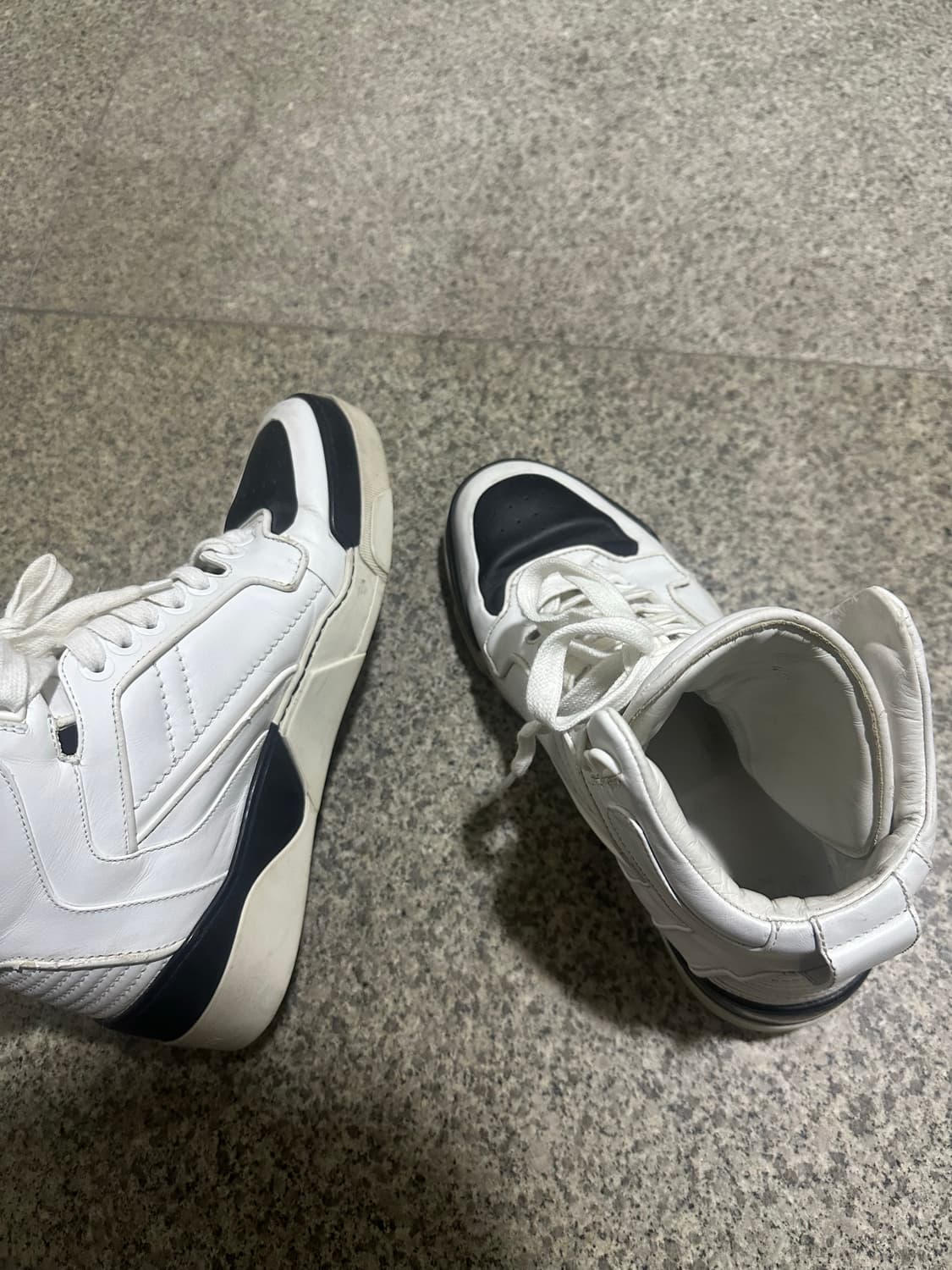 지방시 타이슨 하이탑 블랙&화이트 270 상품이미지3