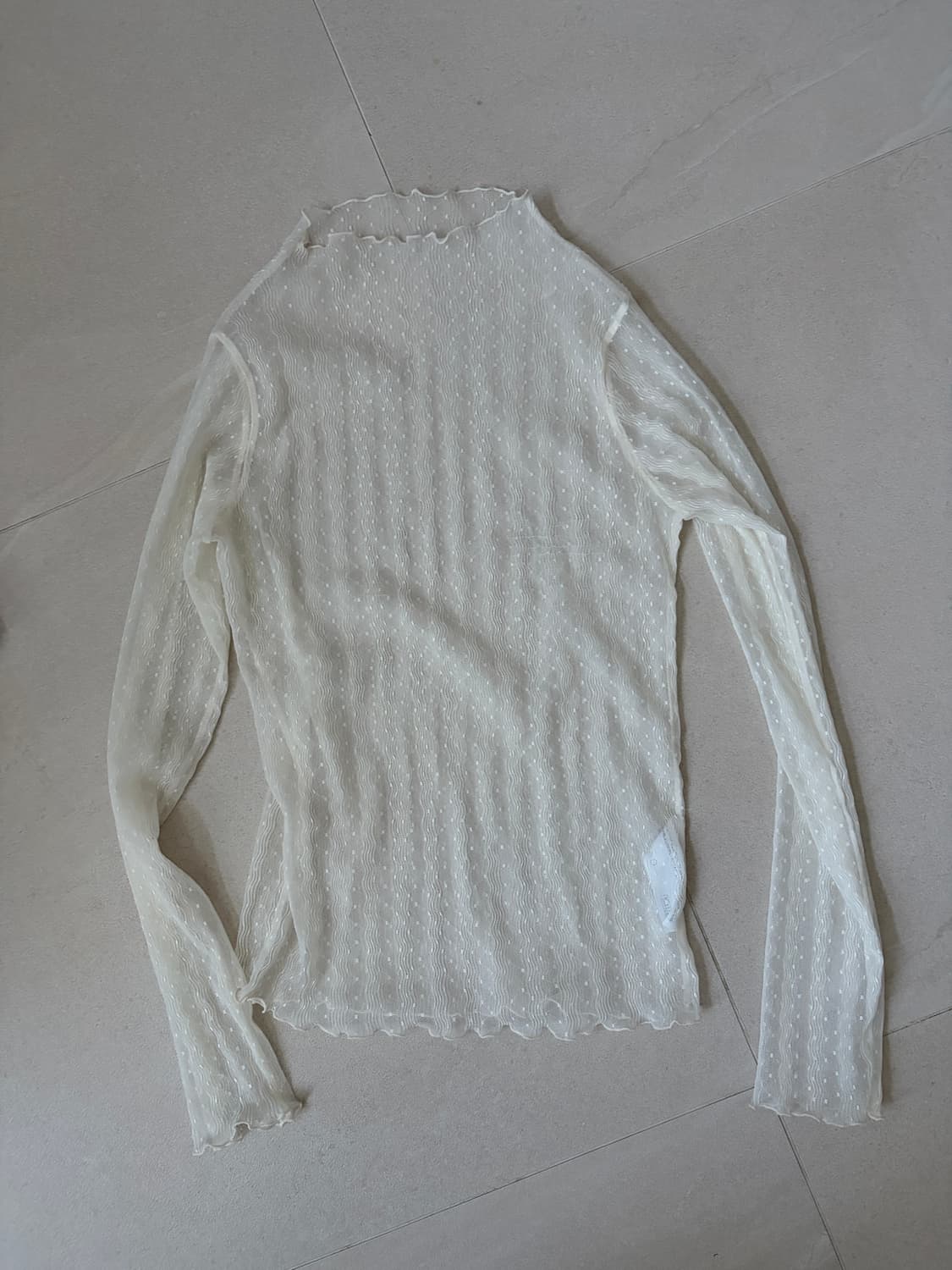 마조네 쉬어 레이스탑 상품이미지3