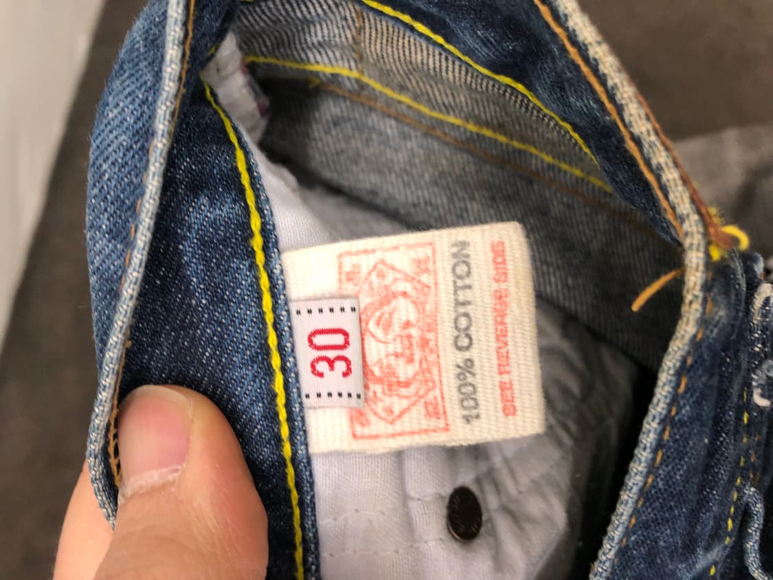 에비수 데님 팬츠 30x34 상품이미지3