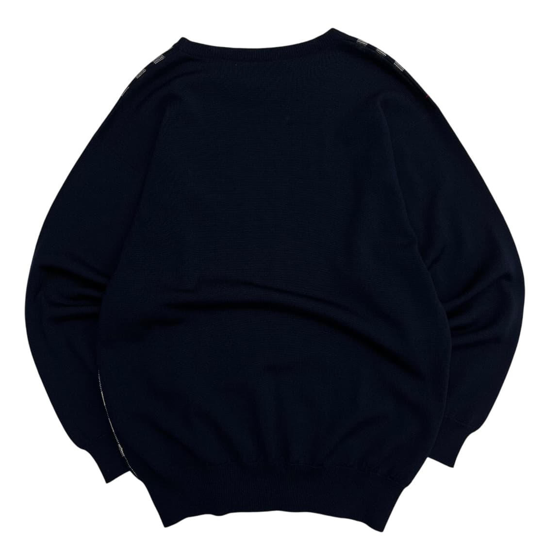 버버리 노바체크 네이비 니트 40 상품이미지3