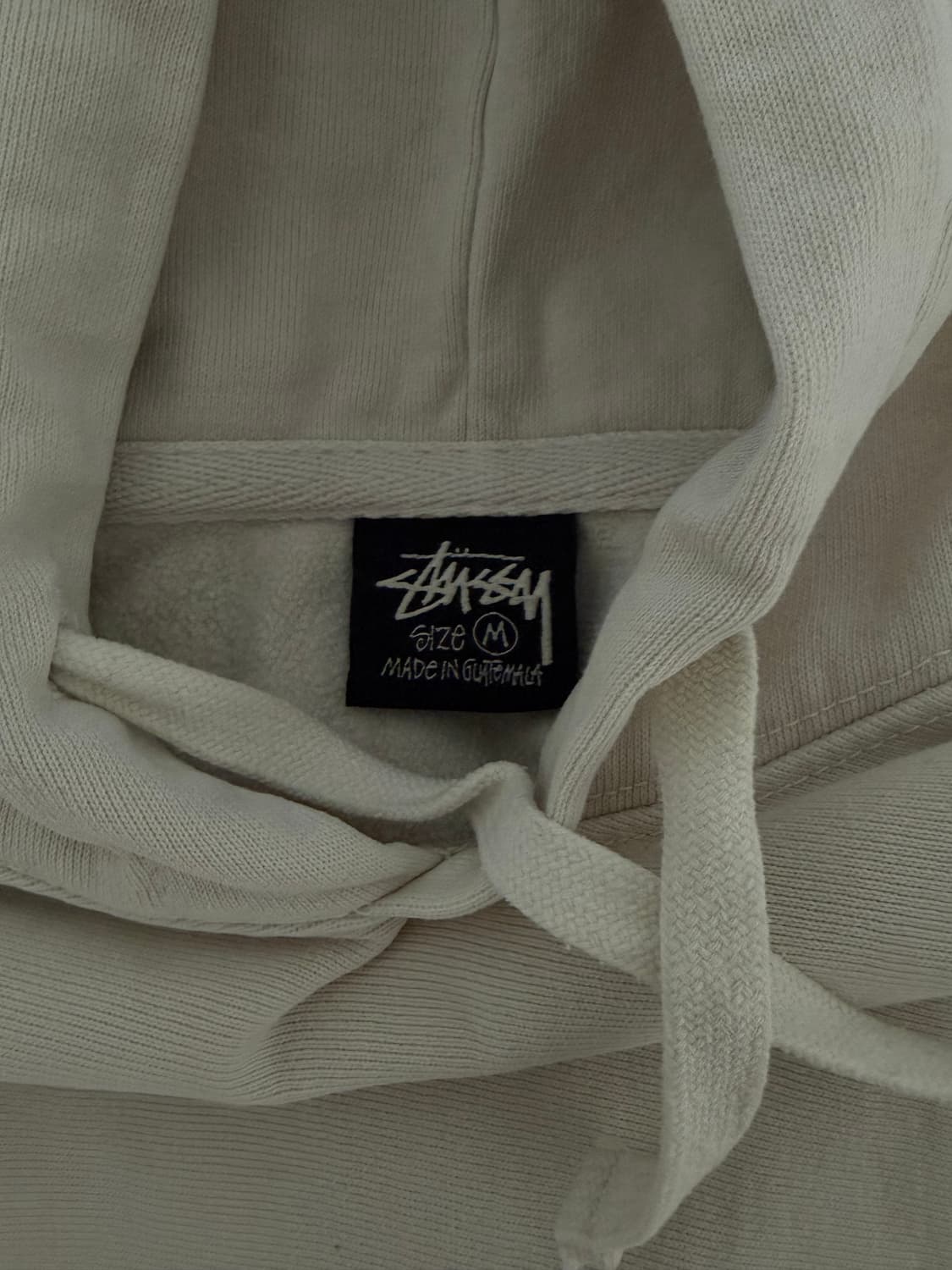 스투시 후드티/ 스투시 다이스 피그먼트 다이드 후드 내추럴 상품이미지7