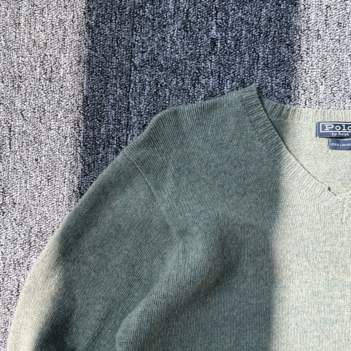 폴로 랄프로렌 램스울 올리브 니트 상품이미지2