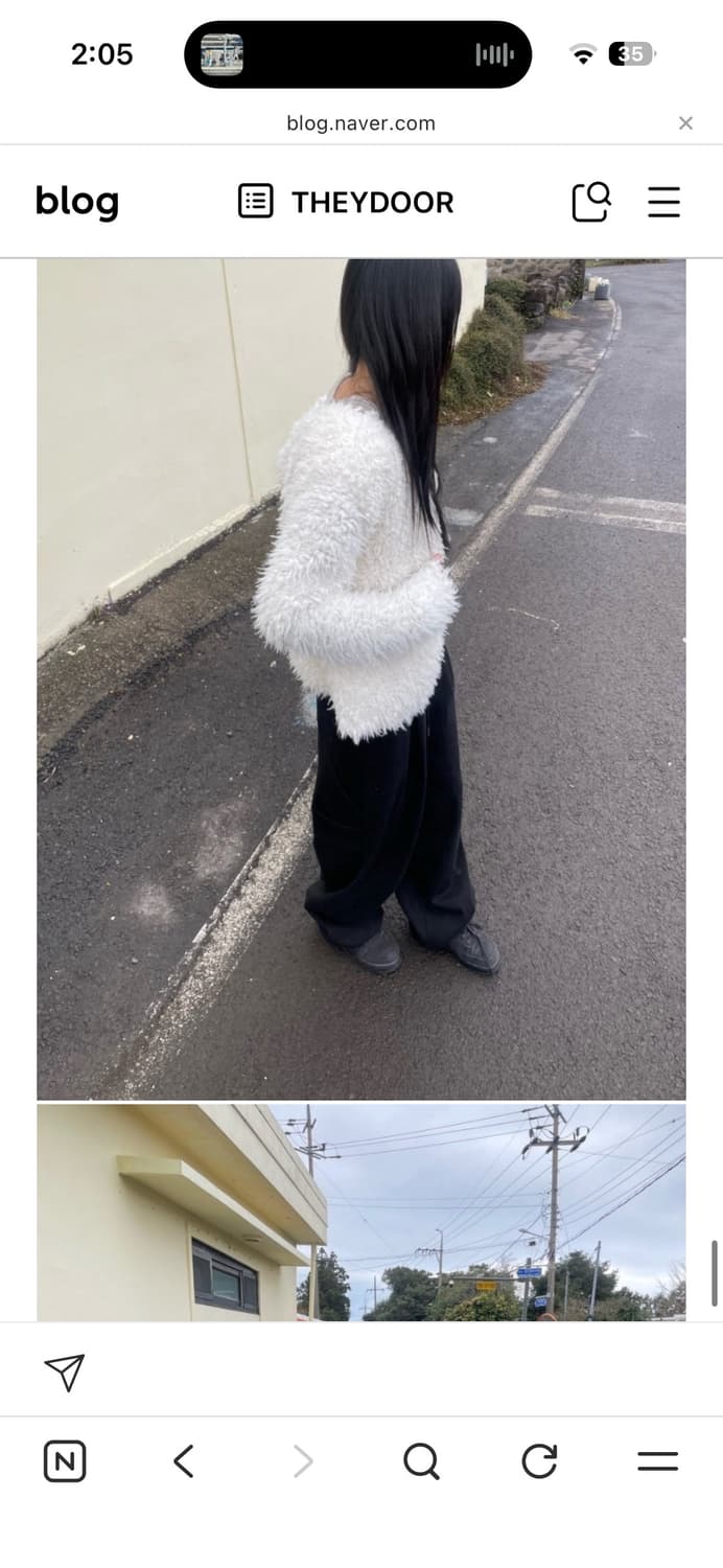 데이도어 오름 트레이닝 팬츠 블랙 상품이미지2