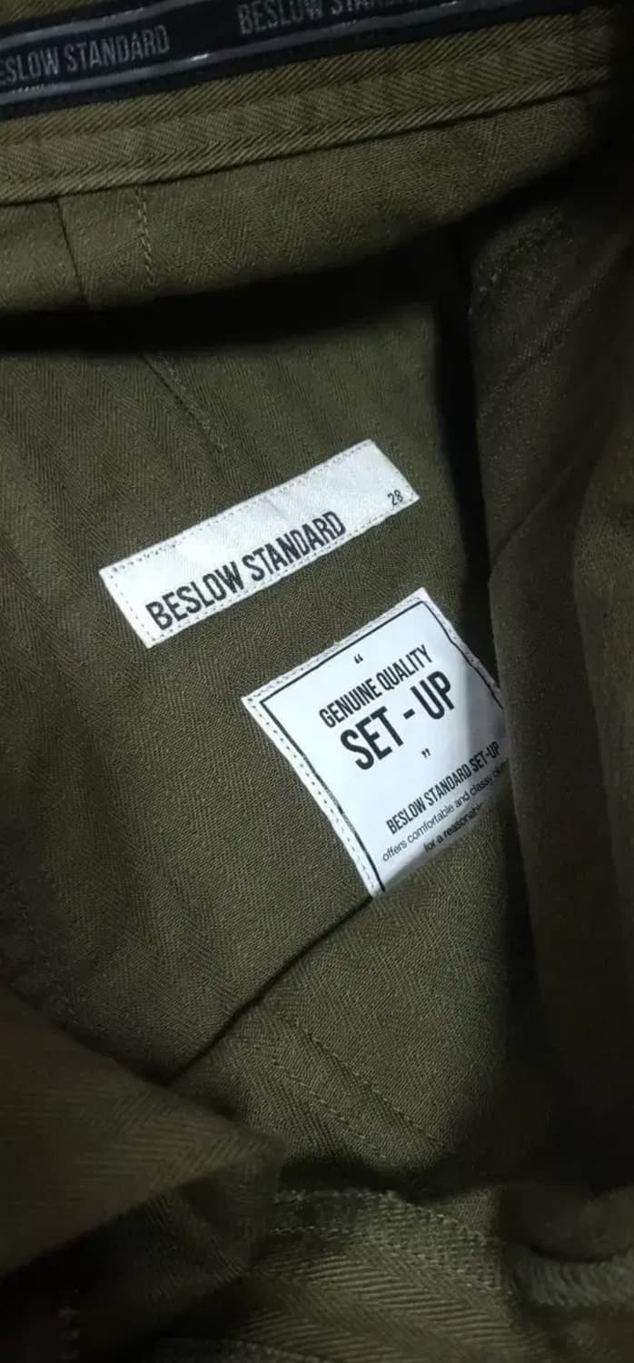 비슬로우 아메카지 헤링본 셋업 상품이미지5