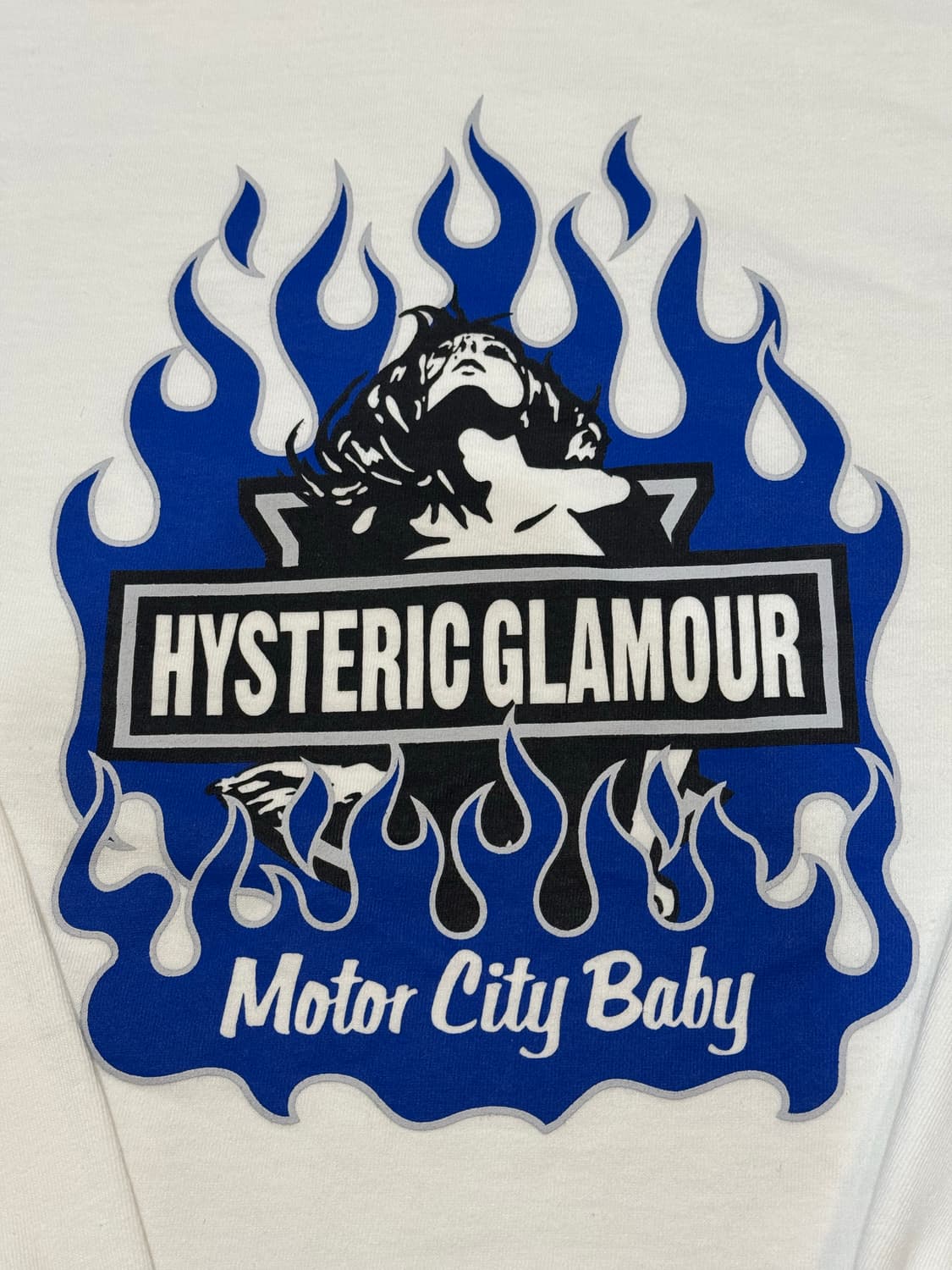 [XL] 히스테릭글래머 모터시티 베이비 티셔츠 화이트  상품이미지4