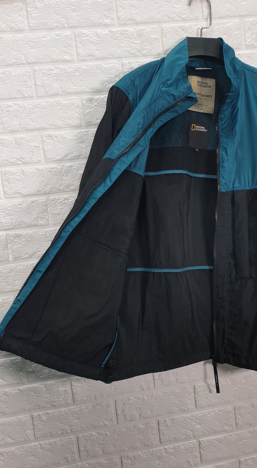 [95]내셔널지오그래픽 홑겹 시보리 하이넥 점퍼 상품이미지5