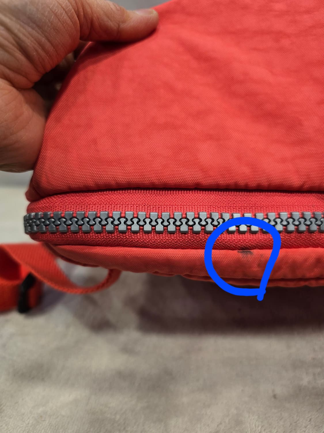 키플링 빅사이즈 코랄색 확장형 백팩 상품이미지9