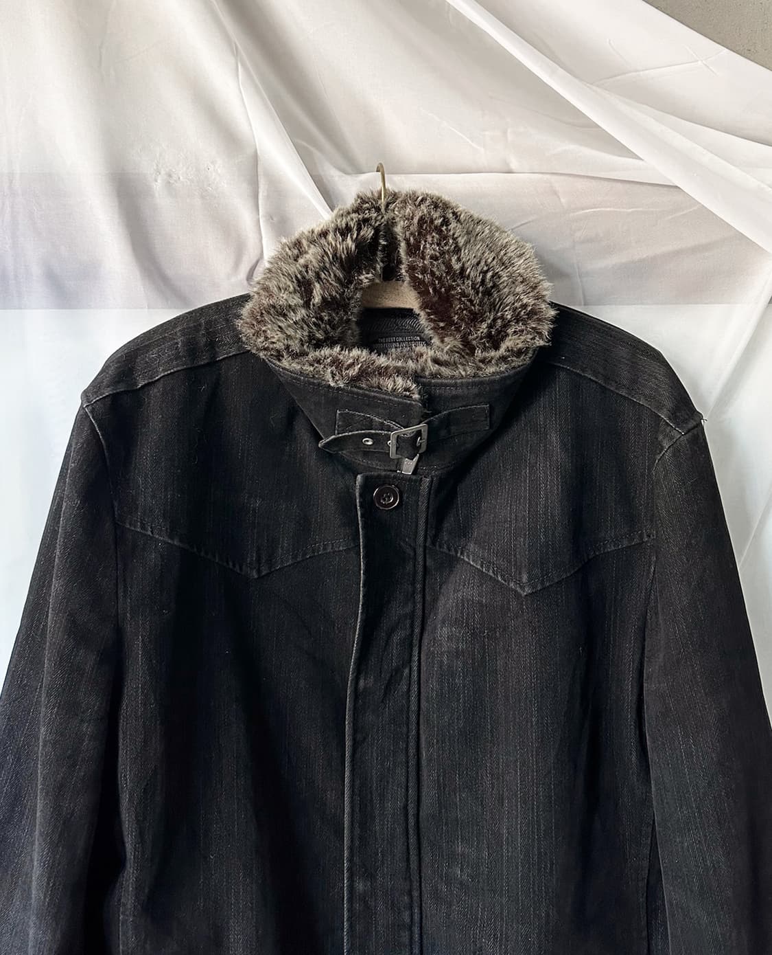 LOUIS CHAVLON fur heavy cotton jacket 상품이미지8