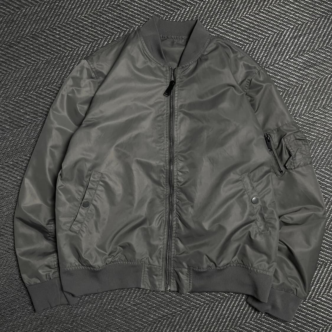 빈티지 나일론 블루종 MA-1 항공 점퍼o 5136 상품이미지1