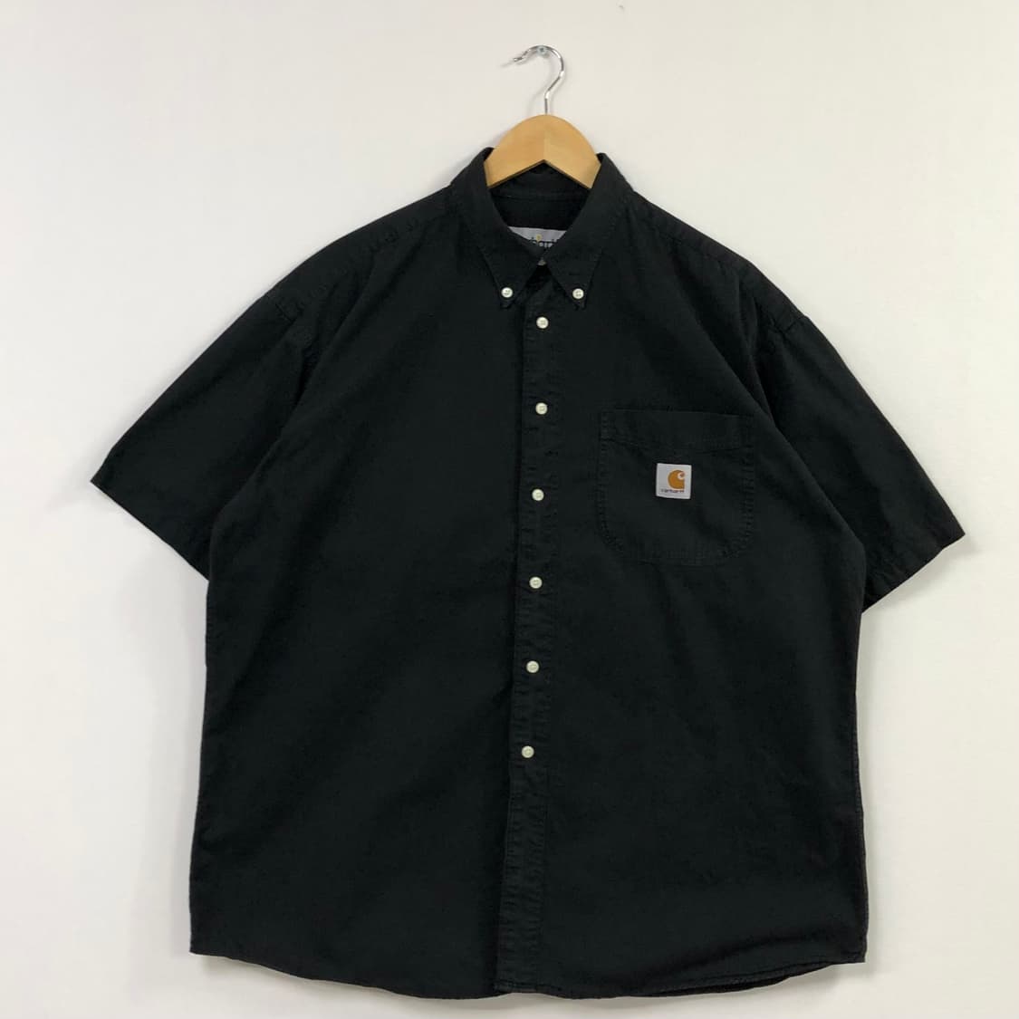 XL 칼하트 블랙 워크 셔츠 상품이미지2