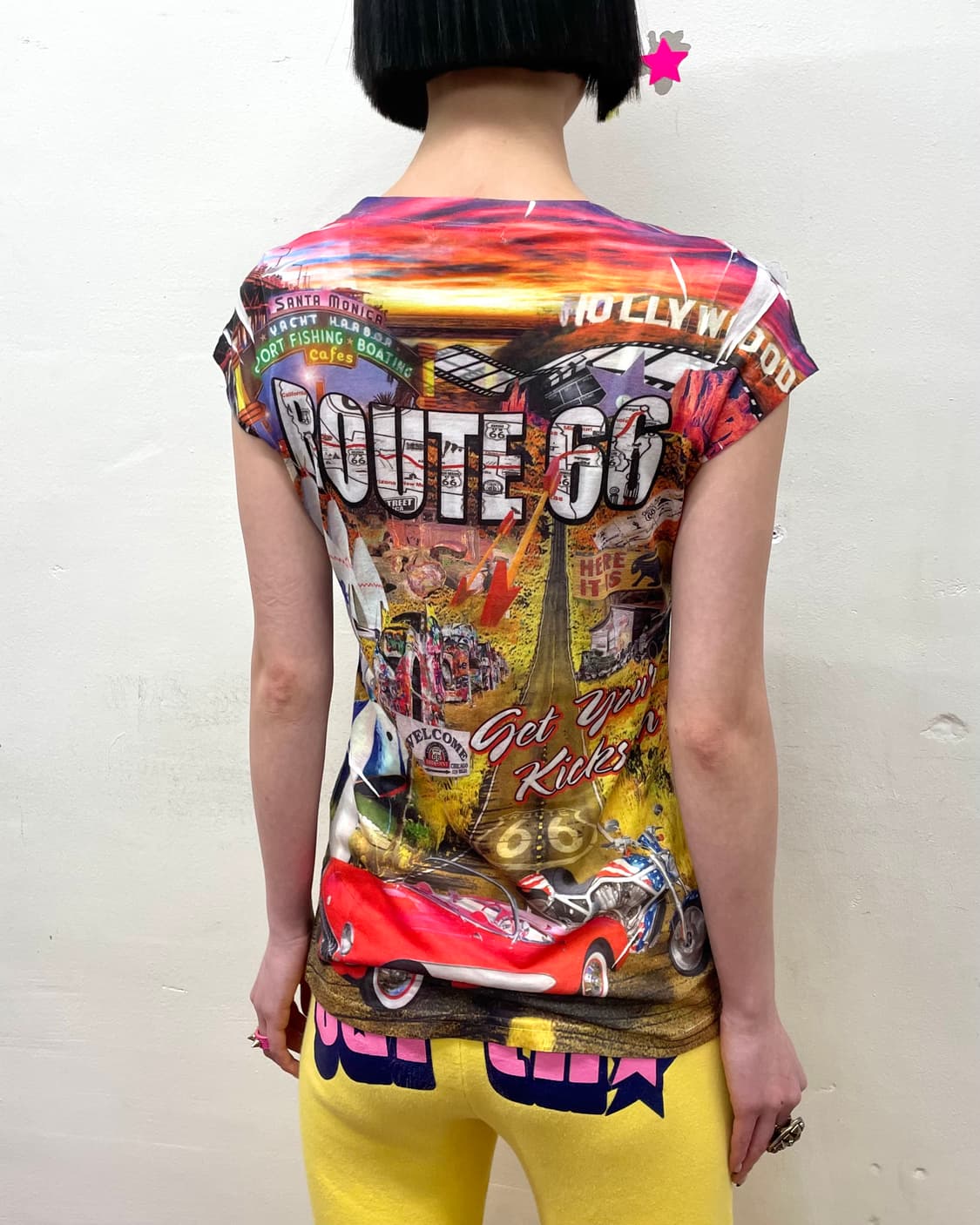 Retro Racing Route 66 T-shirt  상품이미지6