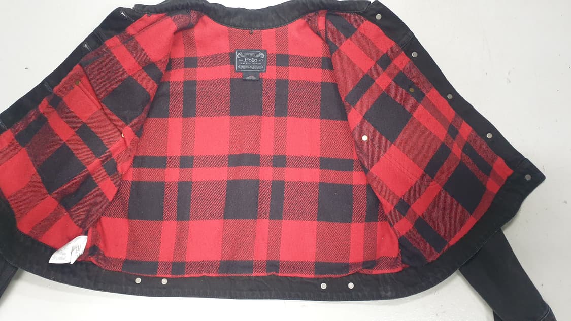 폴로 랄프로렌 블랙 데님 자켓 S 상품이미지3