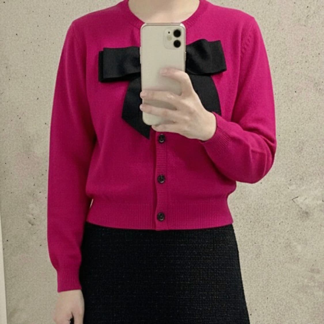 Lavvin “Poly Ribbon" Wool Cardigan 상품이미지1