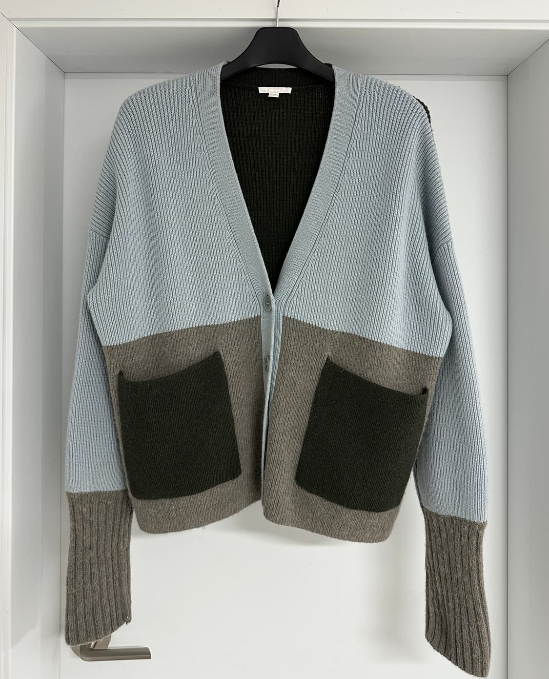 [COS 코스] 여성 컬러 블록 가디건 상품이미지2