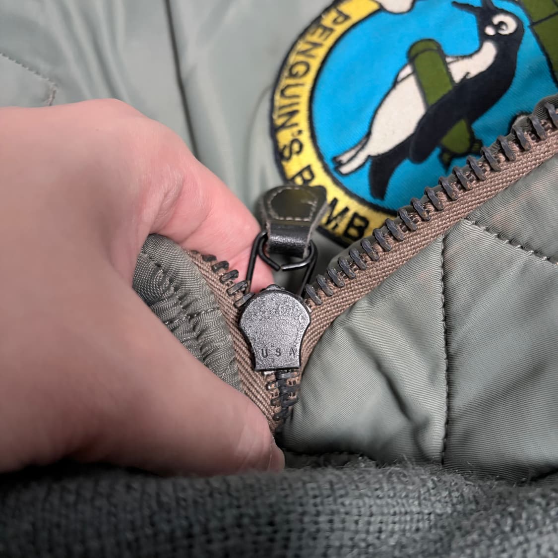 캡클로딩 미공군 ma-1 자켓 상품이미지8