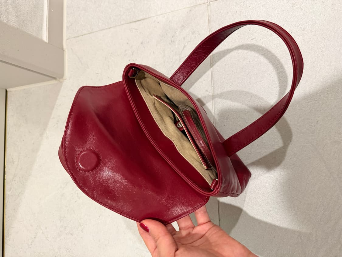 아포아 토트백 APOA Muse Mini Tote Bag 버건디 상품이미지2