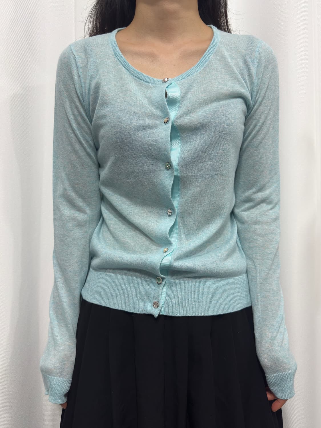 soft blue cardigan 상품이미지1