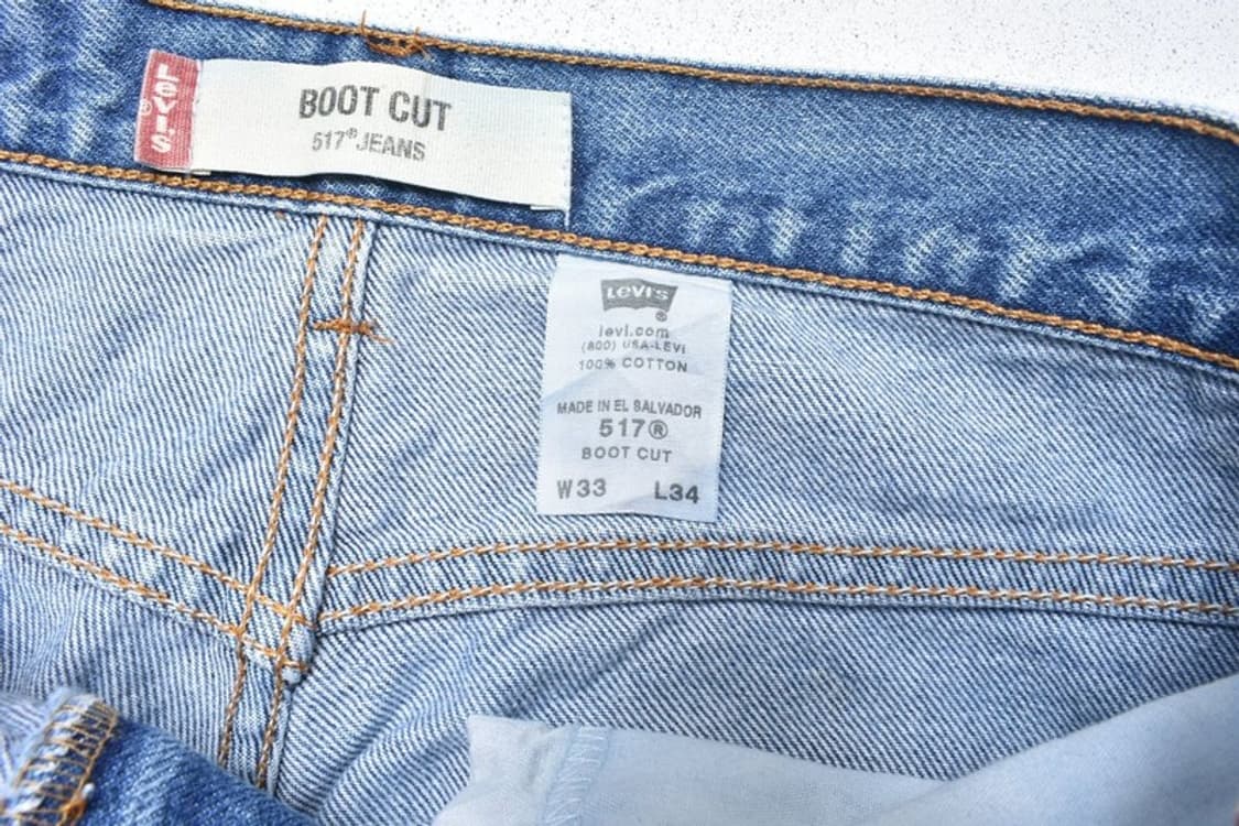 00S 리바이스 517 부츠컷 청바지 데님팬츠 33 N0867 상품이미지10