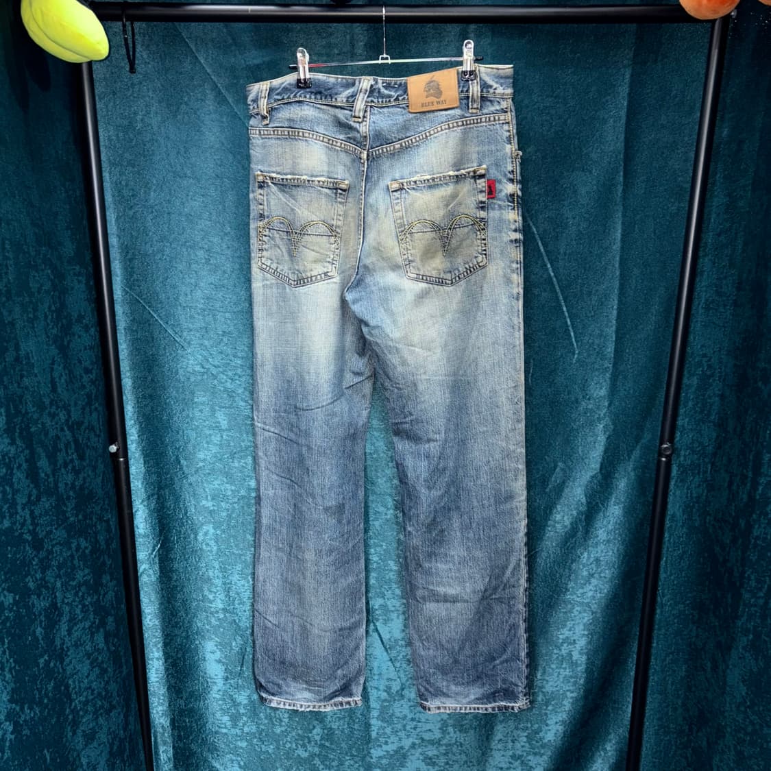 (33) 재패니즈 빅사이즈 데미지 데님 팬츠 made in JAPAN 상품이미지3