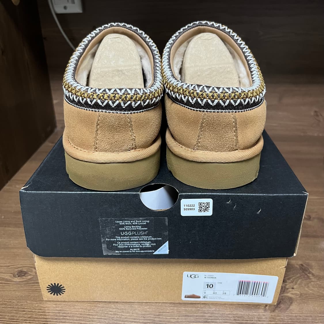 (US10 280) 어그 타스만 슬리퍼 체스트넛 상품이미지6