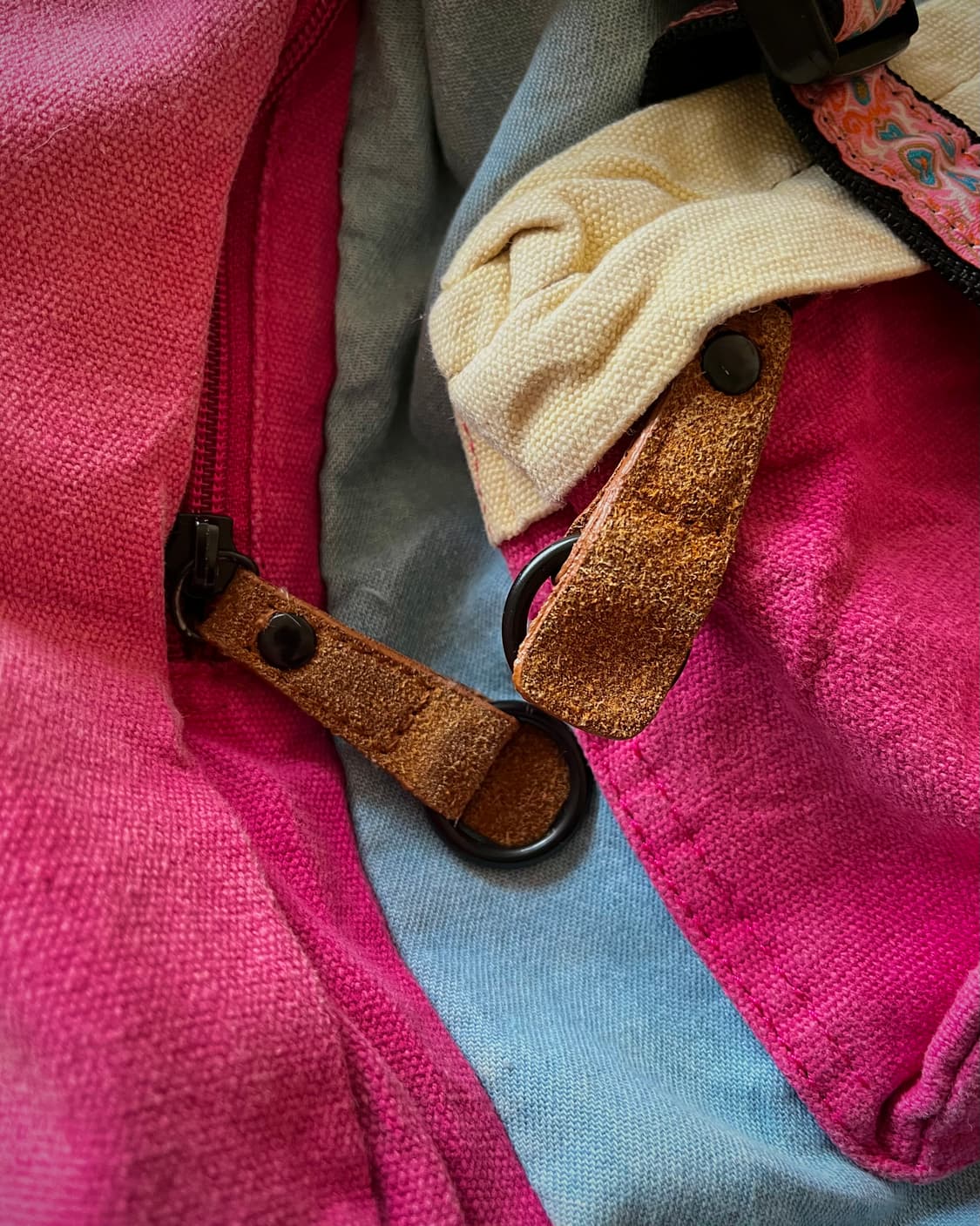 1990s TITICACA Japan Old Ethnic Backpack 상품이미지8