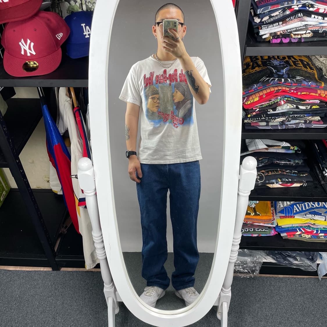 크리스마스 스토리 빈티지 반팔티셔츠 상품이미지1