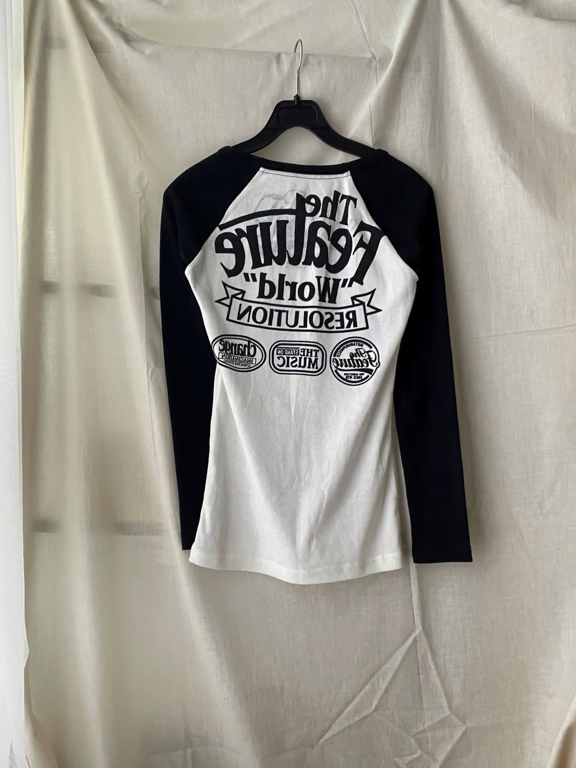 lettering print t-shirt 상품이미지2