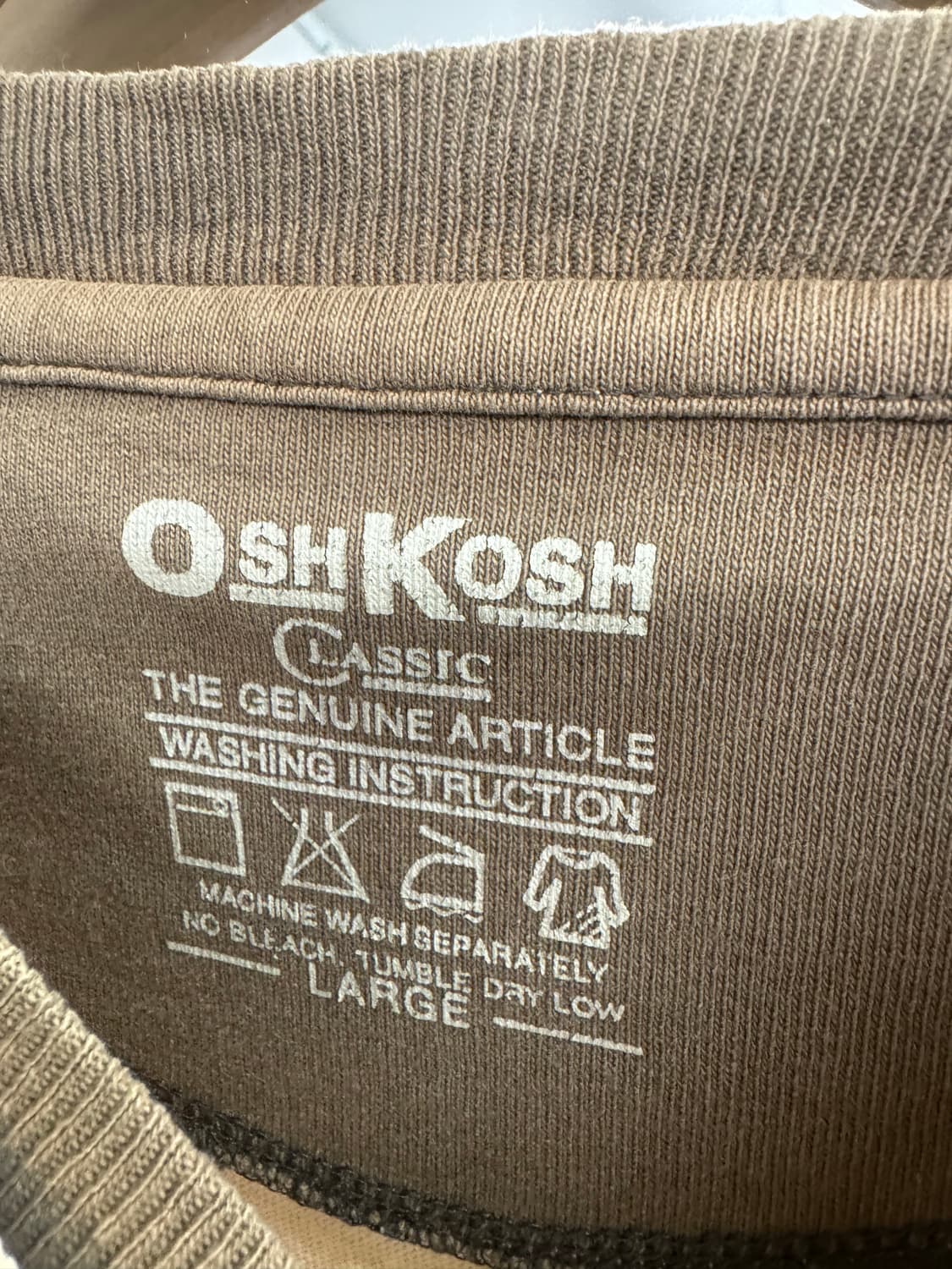 오시코시 빈티지 레이어드 롱슬리브 상품이미지3