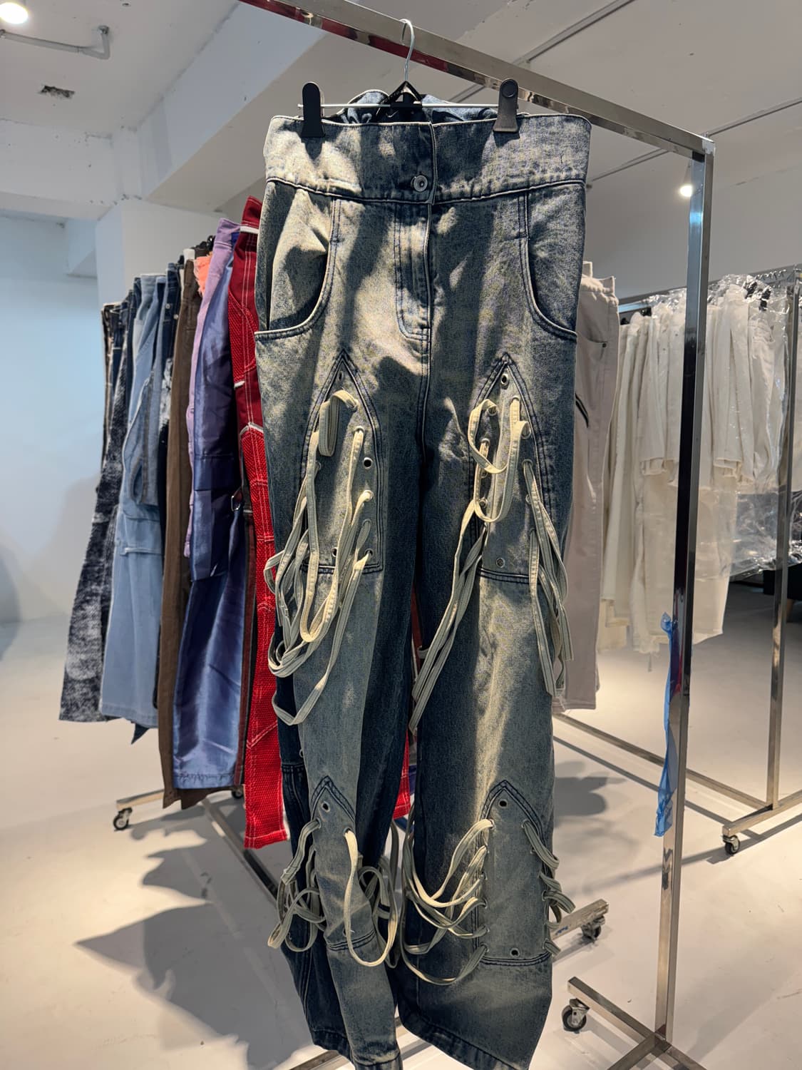 후디사이즈워 데님팬츠 상품이미지1