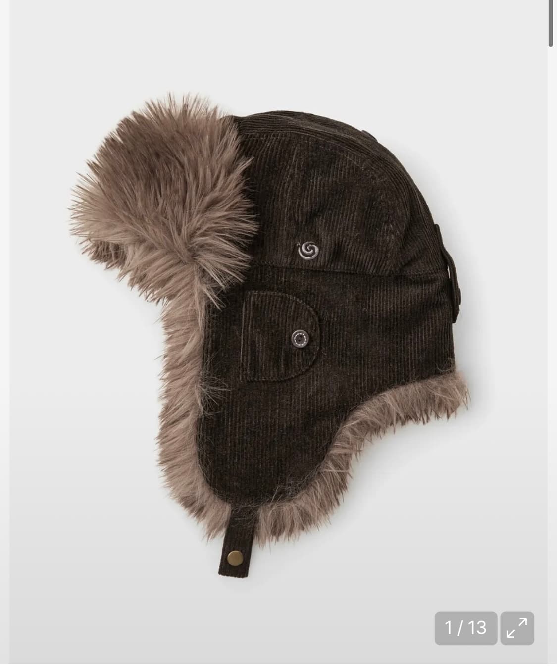 aeae 퍼 트루퍼햇 fur trooper hat 브라운 상품이미지3