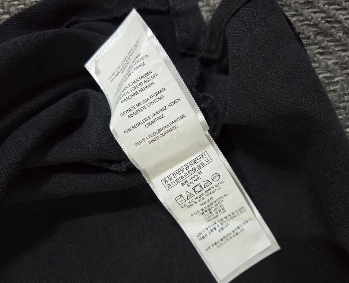 폴로 랄프로렌 블랙 빅포니 롱슬리브 상품이미지5