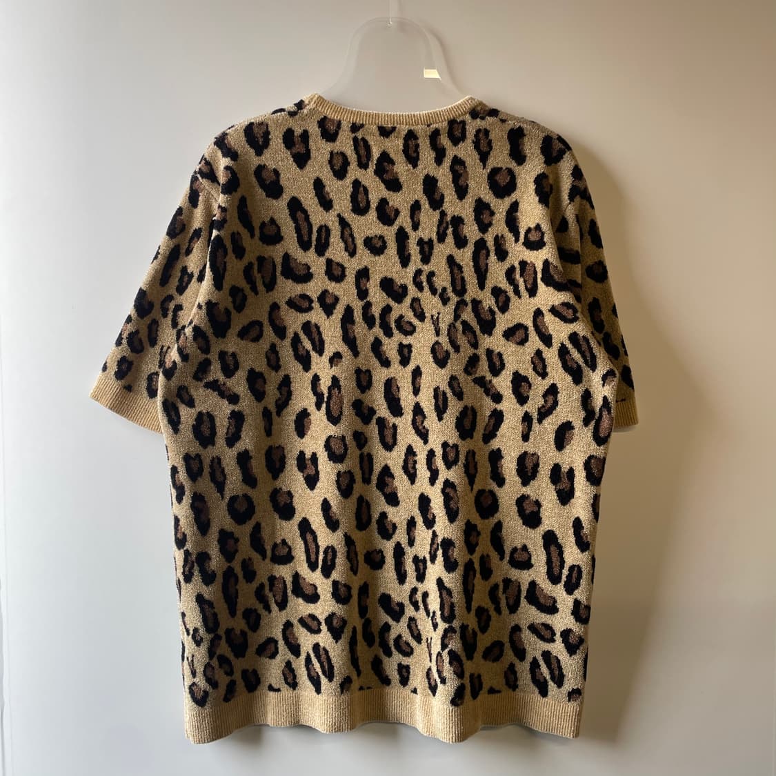 넘버나인 레오파드 니트 반팔 상품이미지7