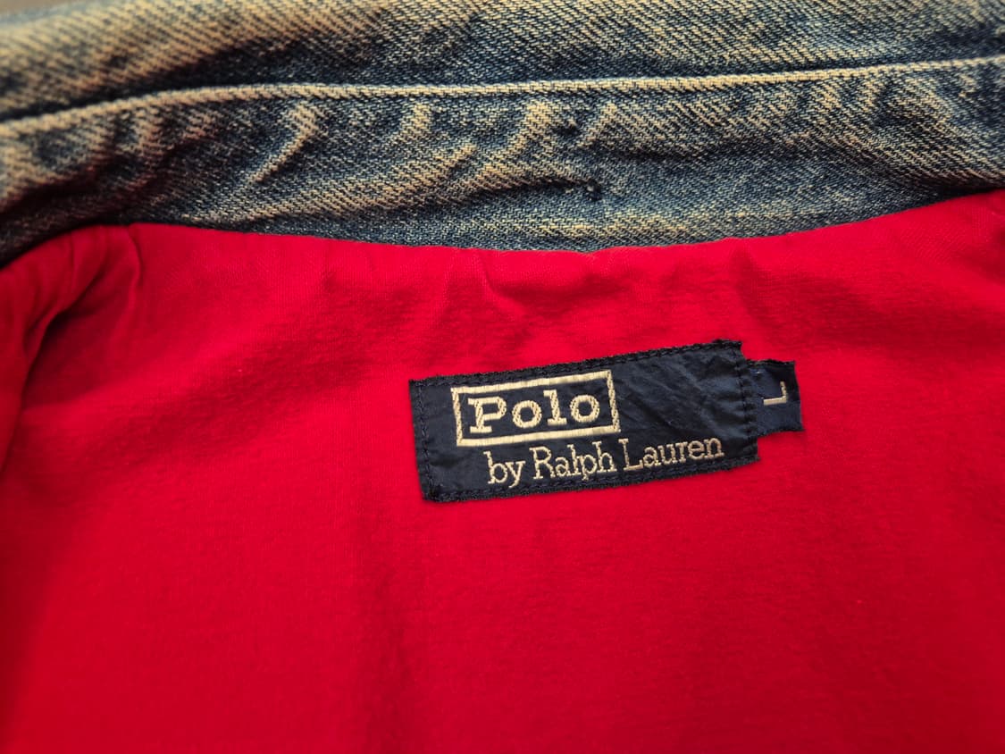 90s 폴로랄프로렌 베이포트 데님 자켓 상품이미지9