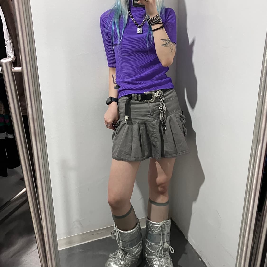 이세이미야케 플리츠플리즈 반폴라 상품이미지1