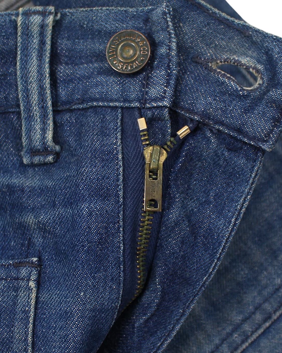 1960s USA 리바이스 벨보텀 플레어 데님 팬츠 빅E 화이트탭 빈티지 상품이미지5