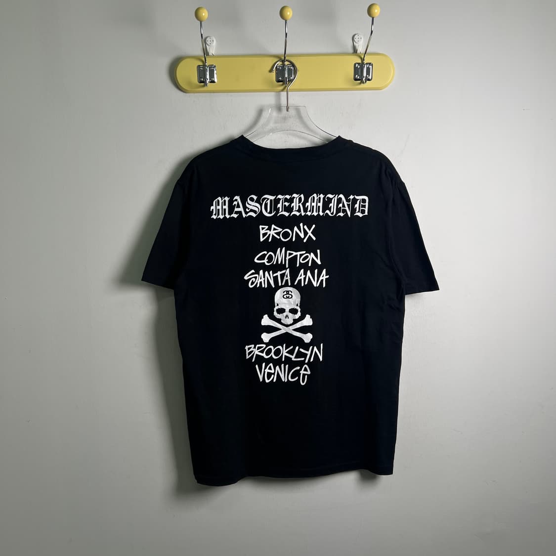 스투시 x 마스터 마인드 월드투어 블랙 반팔 티셔츠 M 상품이미지2