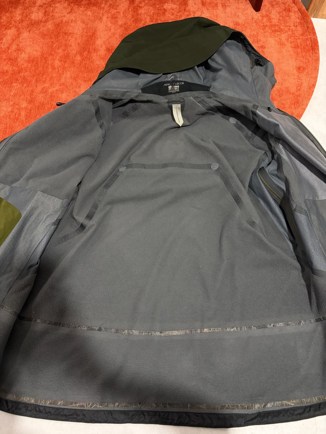 아크테릭스 구형 정품 알파sv 윈드스토퍼 상위라인 바람막이 105 상품이미지4