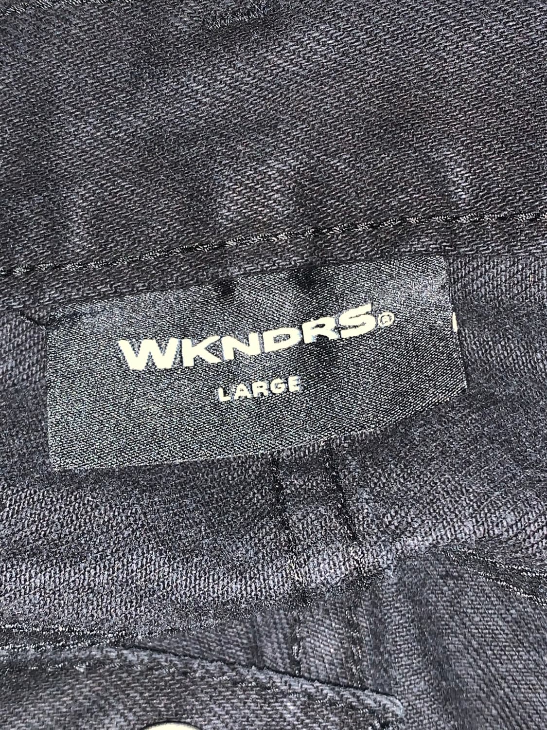 [L]위캔더스 애플 데님 블랙 상품이미지3