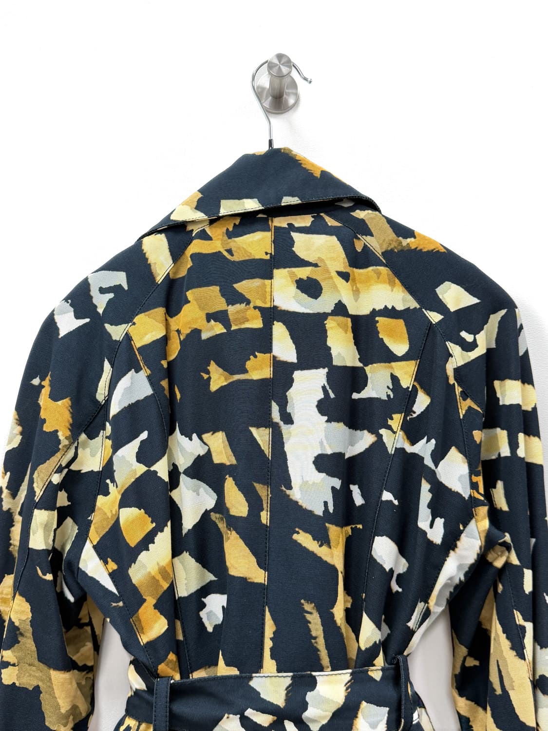 Blumarine Abstract Print Trench Coat 상품이미지4