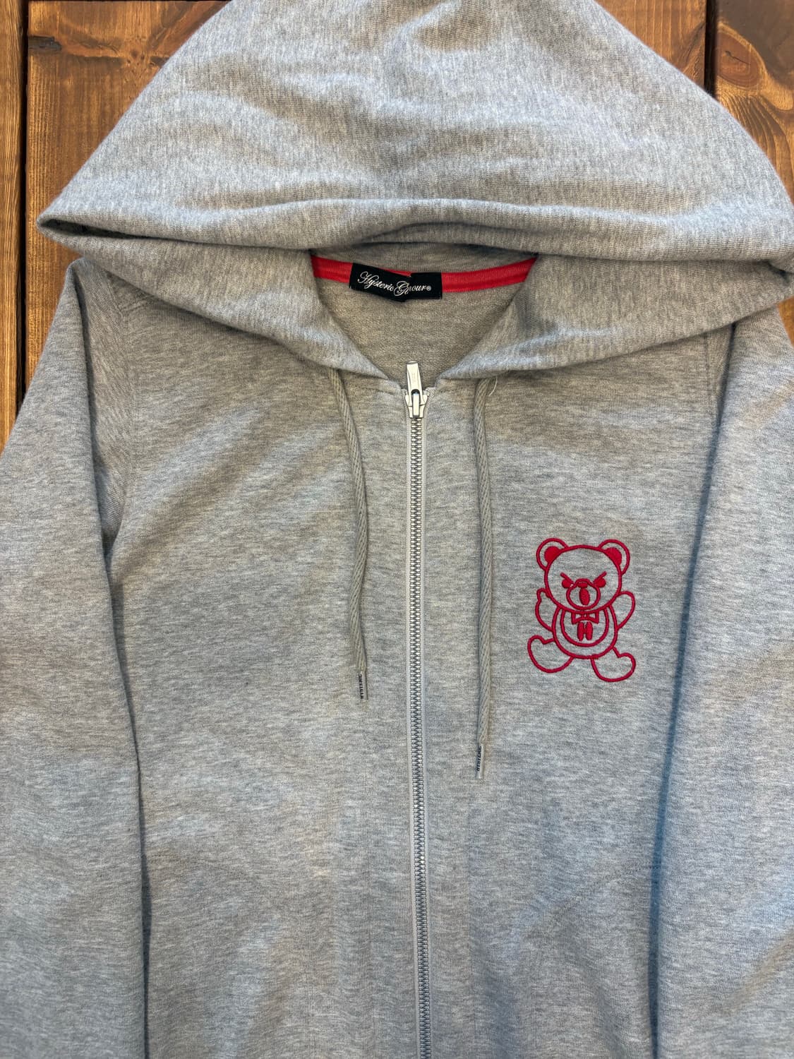 히스테릭글래머 퍽베어 후드집업 상품이미지6