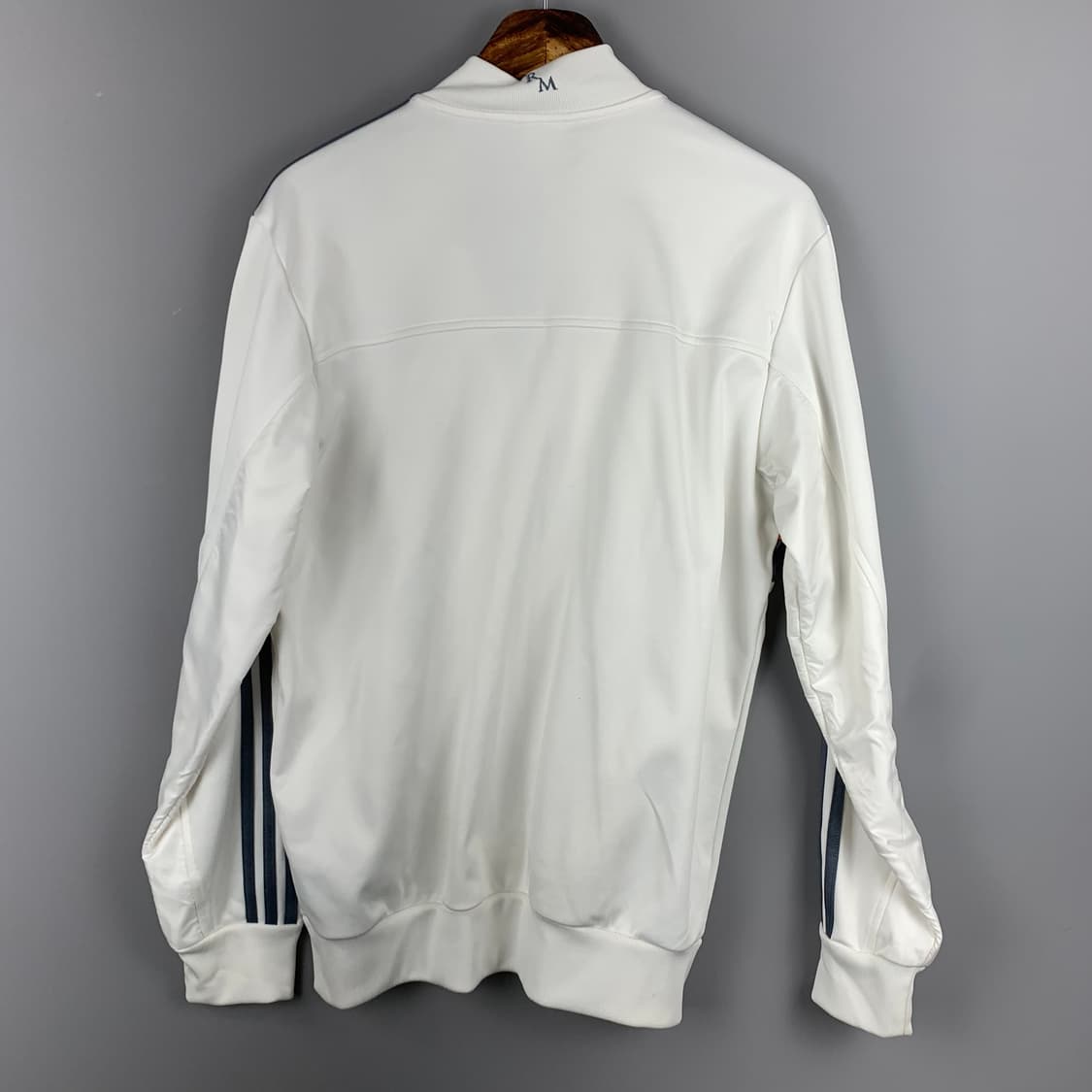 아디다스 레알마드리드 화이트 트랙 져지 상품이미지3