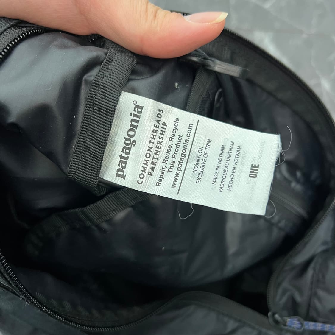 파타고니아 트래블백 블랙 상품이미지7