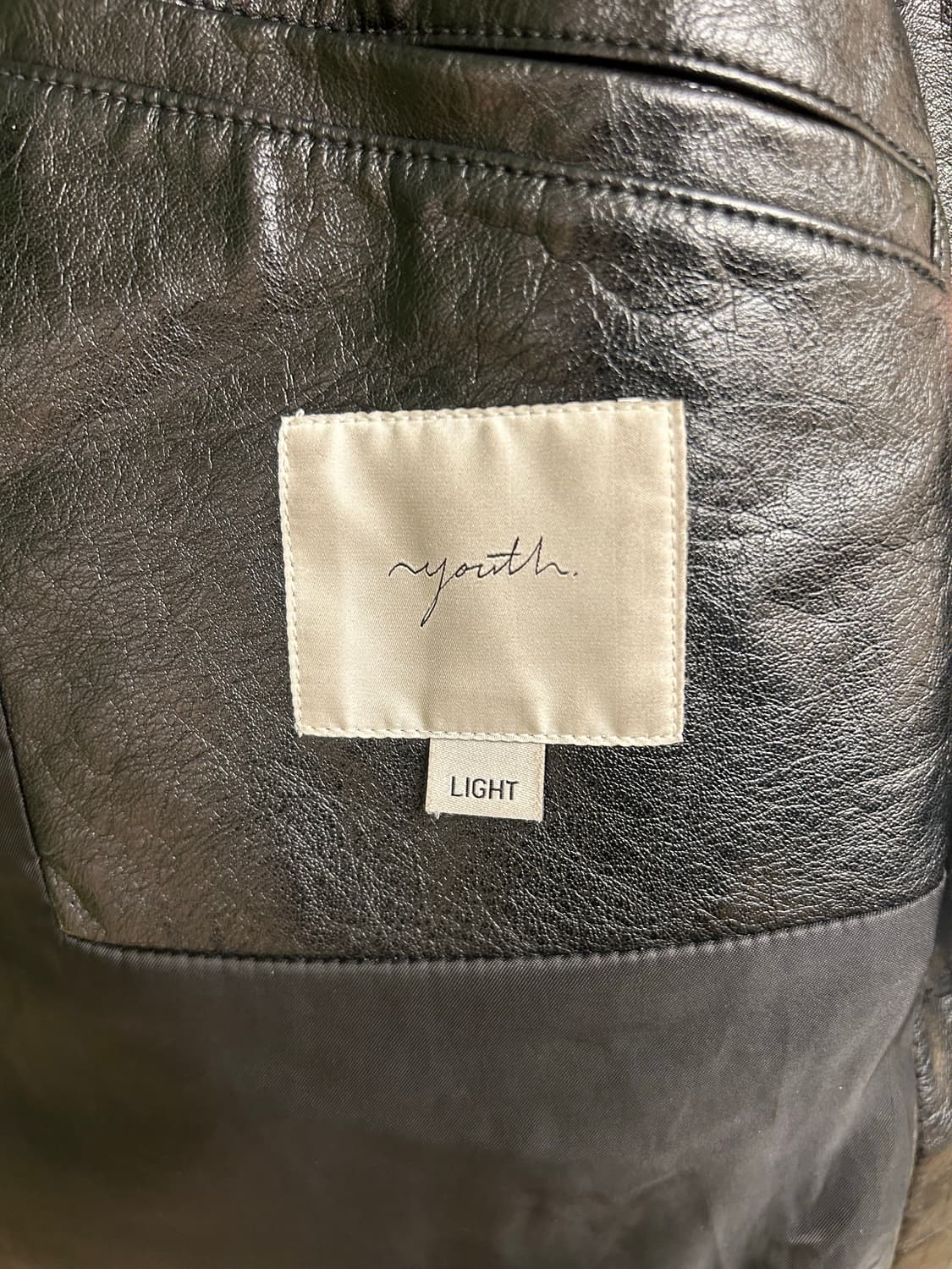 Youth 레더 카코트 상품이미지3